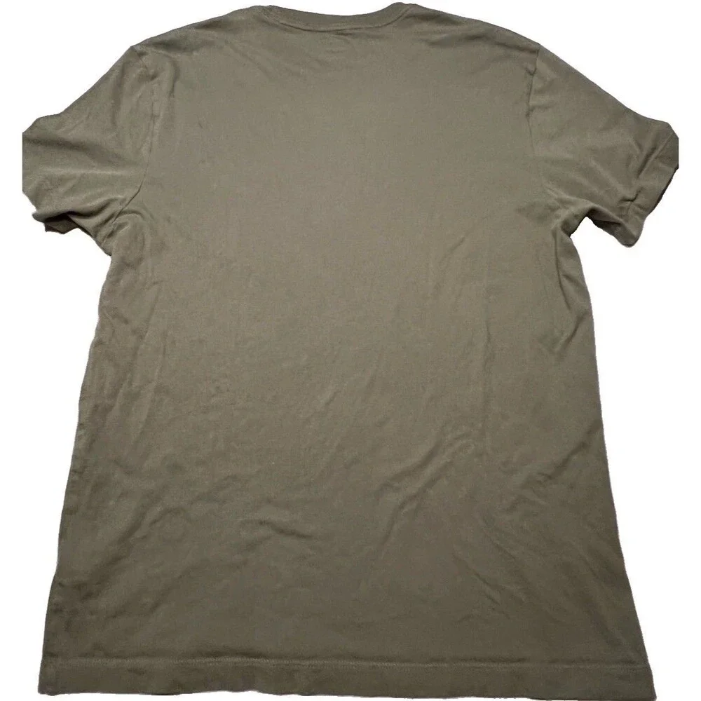 J.Crew Sunwashed Pocket T Shirt Mens Medium Olive Green Garment Dyed Cotton